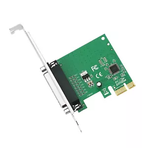 Parallel Port DB25 LPT Printer PCI-E Express Card Converter Adapter Low ProfilK2 - Picture 1 of 8