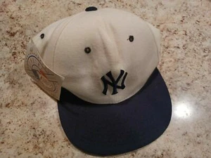 Vtg New York Yankees 1980's NWT Diamond Collection New Era Wool snapback - Picture 1 of 9