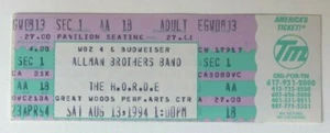 1994 HORDE Festival Allman Brothers Full Ticket 8/13/94 Great Woods - Imagen 1 de 1