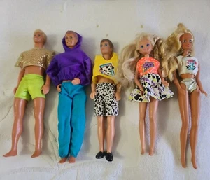 Vintage Barbie/Ken Puppe Konvolut (gebraucht) Malaysia/China - Bild 1 von 8