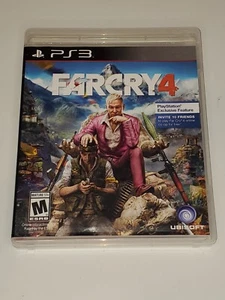 2014 Far Cry 4 Sony PlayStation 3 PS3 Videojuego Completo Usado en Excelente Condición Ubisoft Mature 17+ - Imagen 1 de 4