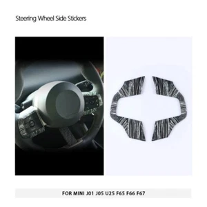 Steering Wheel Side Stickers for Mini U25 J01 J05 F65 F66 F67 24-25 Grey Jack - Picture 1 of 1