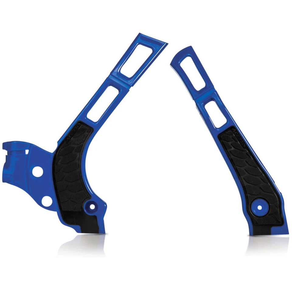 Acerbis Yamaha YZ 125/250 X-Grip Blue/Black Frame Guards - image 1 of 1