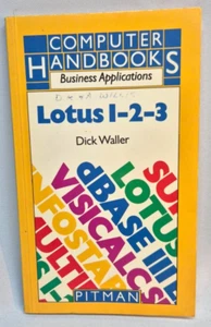Lotus 1-2-3 Computer Handbooks Business Application D. Waller Pocket PB 1985 - Picture 1 of 7