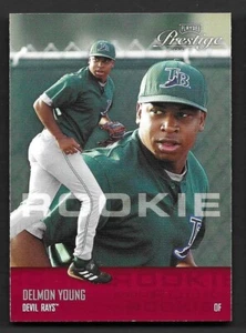 2003 Playoff Prestige #206 Delmon Young RC Tampa Bay Rays - Picture 1 of 1