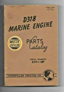 Catálogo de piezas de motor marino Caterpillar D318 6V1-UP - Imagen 1 de 3