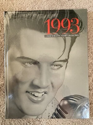 1993 US Commemorative Mint Stamp Collection Hardcover USPS Yearbook - Image 1 of 3