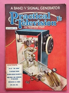 Práctico Television - Octubre 1959-A Banda V Señal Generador - Revista - Imagen 1 de 3