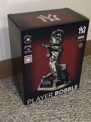Lou Gehrig New York Yankees Career Stats Bobblehead FOCO NEW ORIG BOX NIB Cover