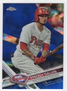 2017 Topps Chrom Saphir Edition Druckauflage 250 Freddy Galvis #88 Philadelphia - Bild 1 von 2