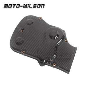 Cam Belt Cover with Brass Insert For Ducati 749 999 100% Carbon Fiber-Gloss BK - Picture 1 of 12
