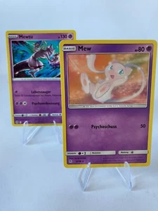 Pokémon Bundle Mewtu & Mew | 056/172 / 32/68 | Brilliant Stars / Hidden Fates DE - Picture 1 of 1