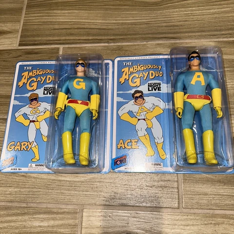 Saturday Night Live Ambiguously Gay Duo Set Gary & Ace Action Figures Bifbangpow Cover