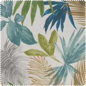 Globaltex Tela Algodón Palmeras, Recubierto Acrílico, 140 cm Ancho Metros - DIY - Imagen 1 de 6