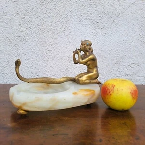 Charmeuse De Serpent, Dans Le Goût De Preiss, Bronze, Art Déco, XXème Siècle - Picture 1 of 12