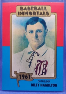 1980-87 SSPC Baseball Immortals - #86 Billy Hamilton (RC) - Imagen 1 de 2