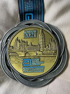2021 London Abbott Challenge Marathon Official Medal WANDA Good For AGE New