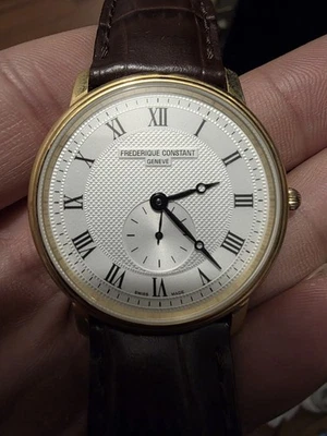 Reloj Hombre Frédérique Constant Slimline Plateado - FC-245M4S5 Foto 1 de 2