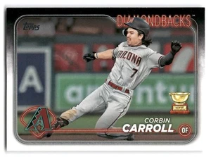 Béisbol Corbin Carroll 2024 Topps #156 Arizona Diamondbacks - Imagen 1 de 2