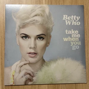 Betty Who - Take Me When You Go (Pink Vinyl LP, Lyric Poster, 2014) - Foto 1 di 3