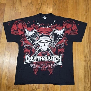 Deathclutch tee, Brock Lesner MMA black and red, streetwear-inspired - Picture 1 of 6