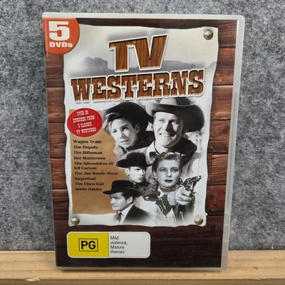 TV Westerns (DVD: 5 Disc Set) 20+ Episodes Classic Episodes - Image 1 of 3