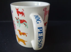DOG PERSON von PARK LANE Steinzeug 16 flüssige Unzen Kaffee Tee Becher Tasse mit VIELEN HUNDEN - Bild 1 von 7