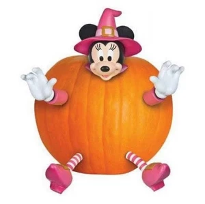 DISNEY MINNIE MOUSE Halloween Pumpkin Decorating Kit No Carving 58896 - Picture 1 of 3