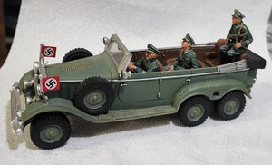 King & Country WS106 German Der Fuhrer’s New Staff Car Paris Visit w/3 figures - Picture 1 of 4