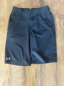 Under Armour youth golf dress shorts, size 16, black - Picture 1 of 4
