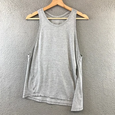 Camiseta sin mangas Lululemon gris jaspeado espalda deportiva para mujer entrenamiento deportivo S Foto 1 de 4