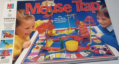 Mouse Trap board game vintage 1994 MB games compete setup family fun Christmas - Image 1 of 4