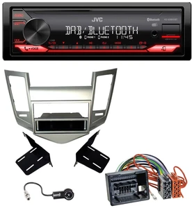 JVC Bluetooth USB DAB MP3 Autoradio für Chevrolet Cruze 2011-2016 silber - Bild 1 von 8