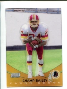 1999 Topps Stadium Club Chrome - Clear Shots #SCCE8 Champ Bailey 🏈 RC - Bild 1 von 3