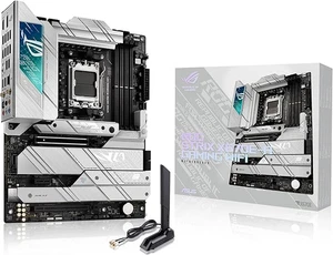 USZKODZONY Asus AMD ROG Strix X670E-A Gaming WIFI (Socket AM5) DDR5 ATX płyta główna - Zdjęcie 1 z 5