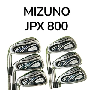 [Lefty / Mizuno] JPX800 Y Stamp Iron Set 6pcs 6-7-8-9-Pw-Gw Shaft NS PRO 950GH R - Picture 1 of 24