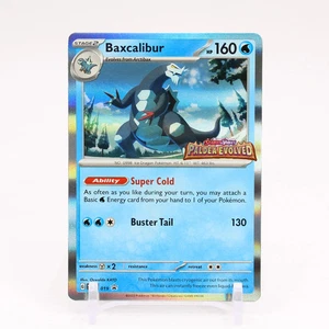 Baxcalibur - SVP019 Paldea Evolved Prerelease Promo Pokemon timbrato - quasi nuovo/come nuovo - Foto 1 di 1