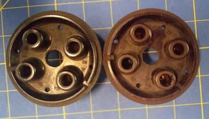 Vintage older Ford V-8 Distributor Caps set of 2, used 68-12116 - Bild 1 von 9