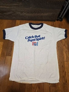 Vintage Catch That Pepsi Spirit Ringer Shirt Gr. XL - Bild 1 von 7