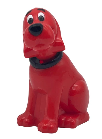Clifford The Big Red Dog Bobble Head Cake Topper 4 inch Scholastic Figure Toy Cover