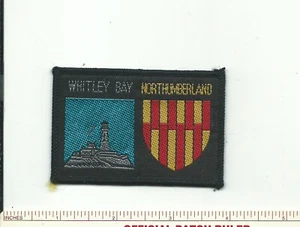 BU SCOUT INTERNATIONAL ENGLAND WHITLEY BAY NORTHUMBERLAND DUAL PATCH BRITAIN UK - Bild 1 von 1