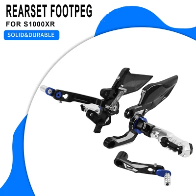 Reposapiés ajustable de fibra de carbono para BMW S1000XR 19-25 M1000XR Foto 1 de 4