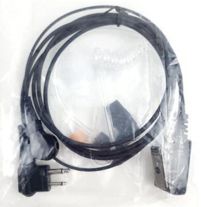 Covert Surveillance Earpiece Mic Compatible with HYT & Motorola Radios - Picture 1 of 7