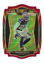 2020 SELECT RED DIE CUT #196 TREVON DIGGS ROOKIE PARALLEL FOOTBALL CARD