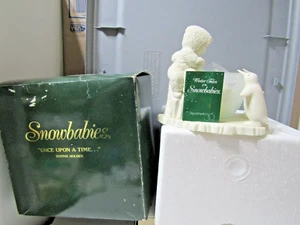 DEPT 56 Snowbabies ONCE UPON A TIME... Votivhalter Pinguine #68815 Neu in OVP 1999 - Bild 1 von 11
