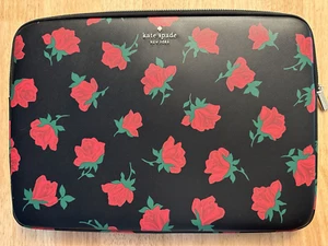 Kate Spade Madison Rose Toss Printed Universal Laptop Padded Case Sleeve 15" - Picture 1 of 6