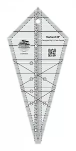 US Seller) Creative Grids Starburst 30 Degree Triangle Quilt 9-1/2in Ruler ISE30 - Picture 1 of 1