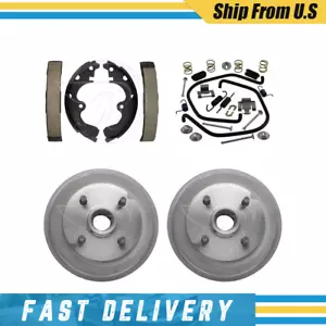 Fits 1993 1994 Toyota Tercel Rear Drums Brake Shoes & Hardware Spring Kit - Picture 1 of 7