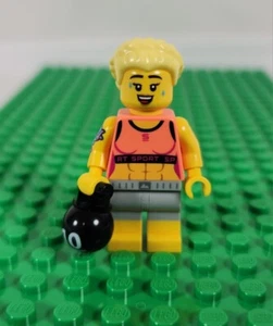 LEGO Serie 25 INSTRUCTOR DE FITNESS Minifigura con Bola de Hervidor Col430 - Imagen 1 de 2