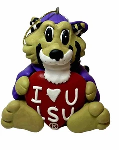 LSU Tiger Maskottchen Ornament selten - Bild 1 von 9